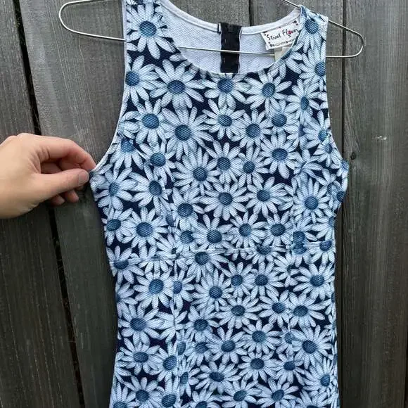 Vintage Street Flower Daisy Tank Top Dress - Picture 6 of 6